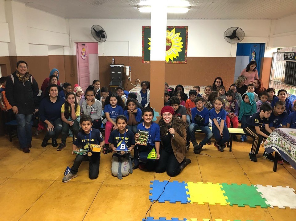Imagem 1 da notícia: Visitação técnica na Escola Municipal Sabina de Barros Mendonça